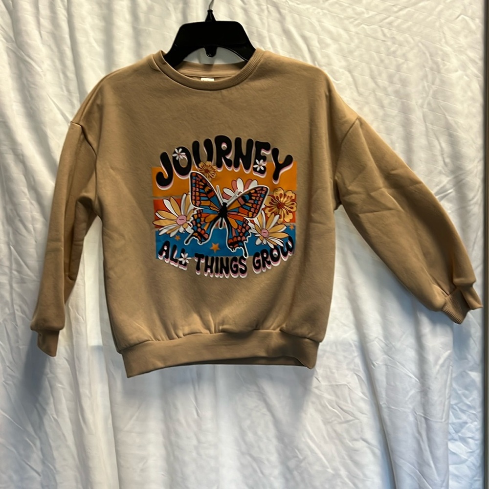 Youth girls graphic sweatshirt